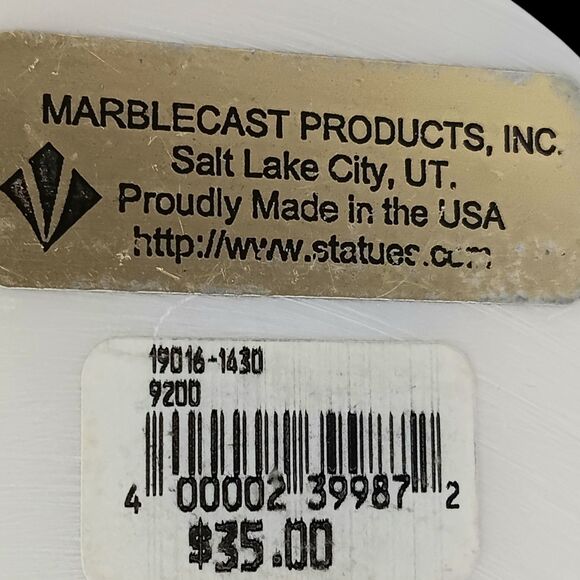 VTG Venus Of The Bath Statue Bonded Marble By Marblecast Products The Bather 9x3 - Picture 9 of 13